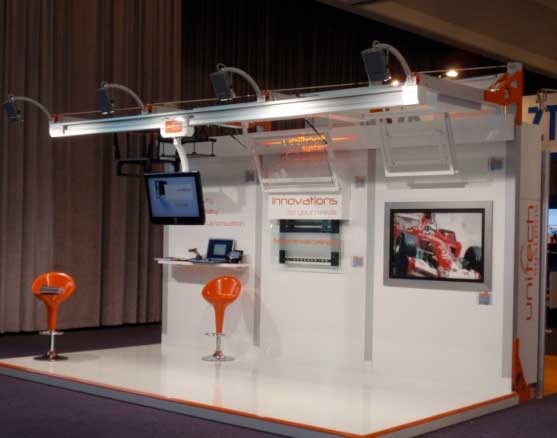 ise 2012 booth